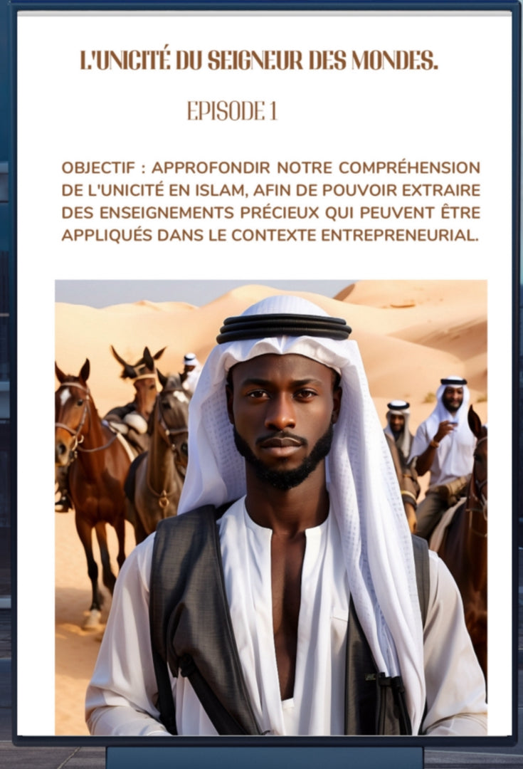 EBOOK COMPRENDRE L’UNICITÉ EN ISLAM : UNE SOURCE D’ENSEIGNEMENTS POUR L’ENTREPRENEURIAT